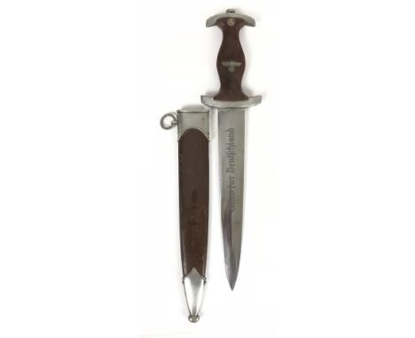 German Third Reich SA Group Niedersachsen Stormtrooper dagger by scarce maker Carl Tillmanns Sohne, Solingen.  Good example w