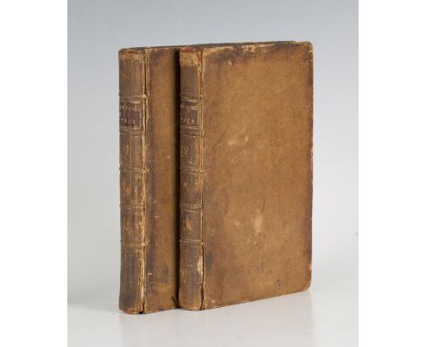 ITALY. - Patrick BRYDONE. A Tour Through Sicily and Malta. London: W. Strahan, and T. Cadell, 1773. 2 vols., first edition, 8