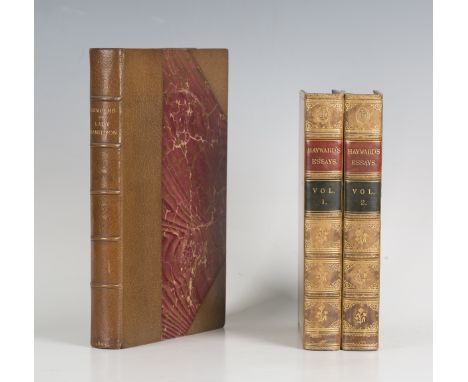 BINDINGS. - W.H. LONG (editor). Memoirs of Lady Emma Hamilton. London: W.W. Gibbings, 1891. Limited edition, this being numbe