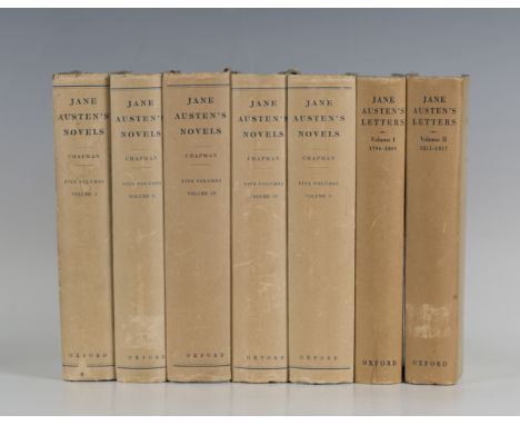 AUSTEN, Jane. The Novels… the Text based on Collation of the Early Editions by R.W. Chapman. Oxford: the Clarendon Press, 192