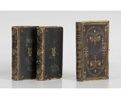 PICKERING 'DIAMOND CLASSICS'. - Torquato TASSO. La Gerusalemme Liberata. London: G. Pickering, 1822. 2 vols., 16mo (83 x 38mm