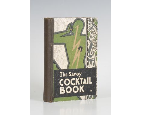 CRADDOCK, Harry. The Savoy Cocktail Book. London: Constable &amp; Company, Ltd., 1930. First edition, first issue, 8vo (192 x