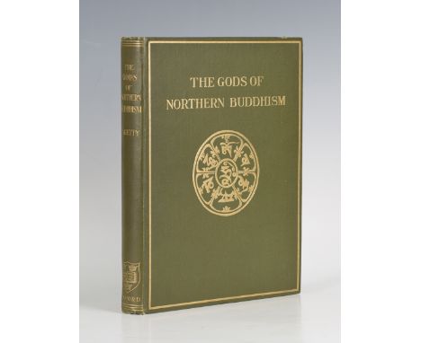 GETTY, Alice. The Gods of Northern Buddhism. Oxford: at the Clarendon Press, 1914. First edition, 4to (286 x 224mm.) Colour f