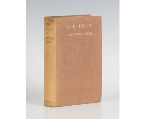 SACKVILLE-WEST, Vita. The Heir. London: William Heinemann, 1922. First edition, signed in a presentation signature by the aut