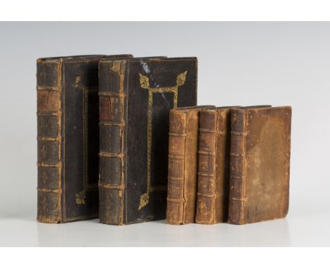 PATRICK, Symon. The Witnesses to Christianity. London: for R. Royston, 1675-1677. 2 vols., 8vo (179 x 113mm.) Half-title to v