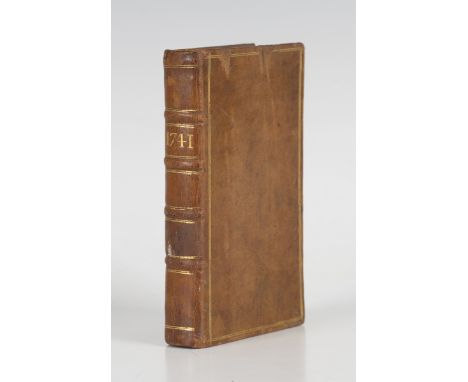 ALMANACKS. The Court Kalendar for the Year 1741. London: J. Watson, 1740. Including births and deaths of kings, 'Knights of t