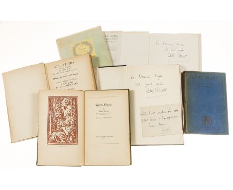 Sitwell (Edith) Troy Park, first edition, A.C.s. from the author loosely inserted, jacket spine browned, spine ends and corne