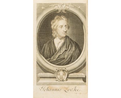 NO RESERVE Locke (John) An Essay Concerning Human Understanding, 2 vol., tenth edition, engraved portrait frontispiece Vertue