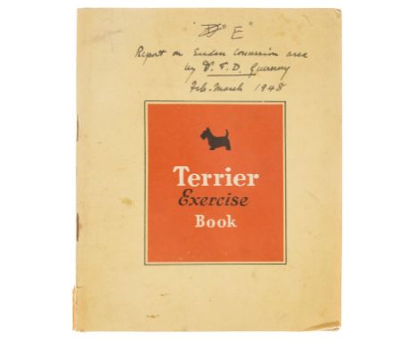 NO RESERVE Sudan.- Fairbairn (P.E.) &amp; Tarrant Dickie Guernsey, geologist. Report of a Reconnaisance in the Sudan, manuscr