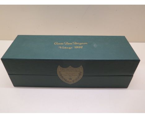 A 75cl bottle of Moet et Chandon Cuvee Dom Perrignon Vintage 1992 Champagne in original sealed box, average retail price £270