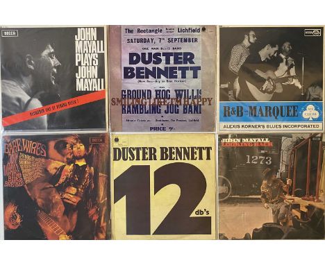 BRITISH BLUES - LP PACK. A superb selection of 10 blues LPs. Artists/ titles include Alexis Korner's Blues Incorporated - R&a