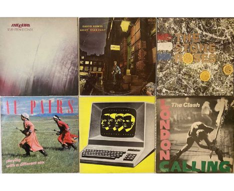 INDIE/ ALT/ WAVE/ CLASSIC ROCK - LPs. A quality collection of 40 LPs, includes a smattering of 12" singles. Artist/ titles in