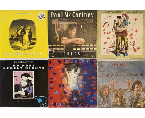 PAUL MCCARTNEY / WINGS - 12" / LP COLLECTION. Great selection of 26 x 12" and 3 x LPs from the legend that is McCartney. Titl
