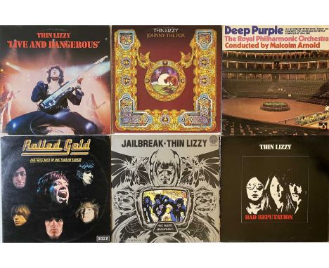 CLASSIC / HEAVY / FOLK-ROCK LP COLLECTION. Excellent collection of 32 classic LPs. Artists/Titles include Deep Purple - The R