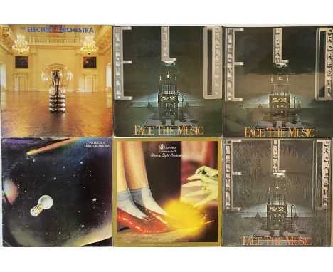 ELECTRIC LIGHT ORCHESTRA - LP COLLECTION. Here we have a smashing selection of 26 LPs by 70s rock favourites ELO, including a