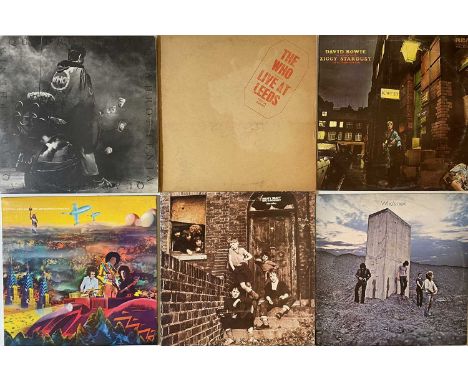 BOWIE/ HENDRIX/ WHO - LP PACK. A superb selection of 7 LPs by three giants of the classic rock world. Artists/ titles include
