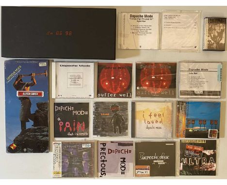 DEPECHE MODE - CD COLLECTION (WITH PROMOS). Expert collection of 24 x CD releases from Depeche Mode (including 1 x cassette) 