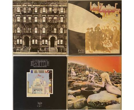 LED ZEPPELIN - LP RARITIES. A quality collection of 4 LPs by British rock legends Led Zeppelin. Titles include Physical Graff