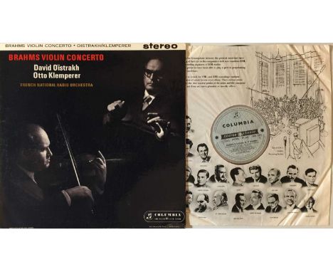 DAVID OISTRAKH - SAX 2411 - BRAHMS VIOLIN CONCERTO IN D MAJOR LP (ORIGINAL UK STEREO EDITION). Desirable original stereo edit