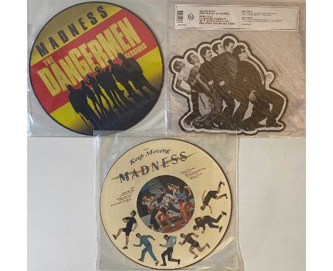 MADNESS - LIMITED EDITION PICTURE/SHAPED DISC RELEASES. Listen buster, you better start to move your feet to this ace pack of