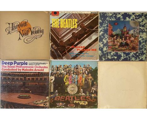 CLASSIC ROCK/POP/FOLK-ROCK - LPs. Ace collection of around 77 x (almost entirely) LPs. Artists/titles include The Rolling Sto