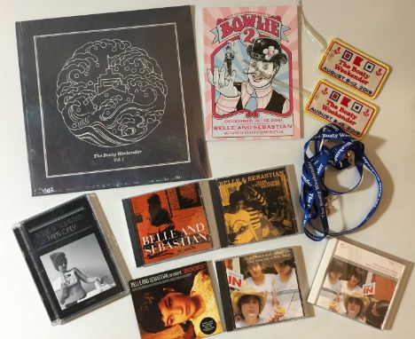 BELLE &amp; SEBASTIAN - LP/ CD/ MEM COLLECTION. A smashing collection of 24 CDs, a DVD, LP and some memorabilia by Belle &amp