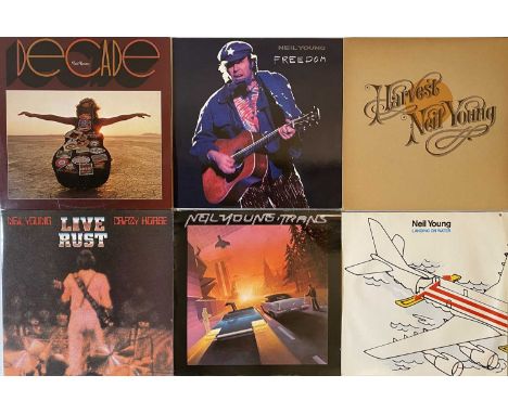 NEIL YOUNG / BOB DYLAN / THE BAND - LP COLLECTION. Here we have a fantastic little collection of 20 x LPs. Titles / Arists in