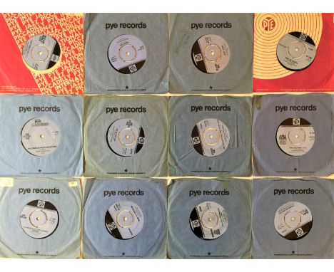 60s/ 70s PYE 7" COLLECTION - BLUE LABEL. Here we have a magic collection of around 120 7" singles released in the late 1960s/