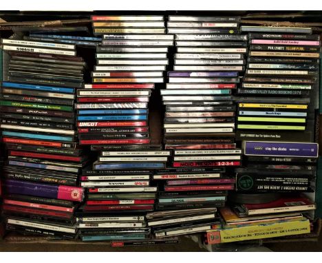 ROCK / POP / GLAM - CD COLLECTION. Stunning collection of around 225 x CDs and 60 x cassettes. Artists include The Smiths, Th