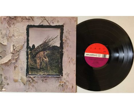 LED ZEPPELIN - IV LP (UK INVERTED FEATHER/ PETER GRANT - 2401012). Here we have a beautiful, original UK pressing of Led Zepp