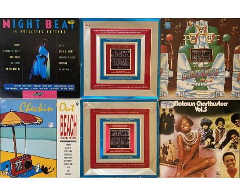 SOUL COMPILATIONS - LP COLLECTION. Fantastic selection of around 46 x LPs. Titles include Motown ChartBusters vol.7 (STML 112