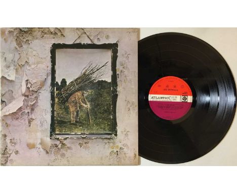 LED ZEPPELIN - IV LP (UK ORIGINAL/ INVERTED FEATHER - 2401012). Up next we have a fantastic copy of Led Zeppelin's 1971 untit