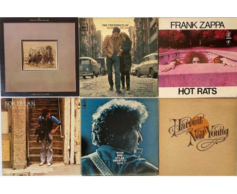 CLASSIC/FOLK-ROCK - LP COLLECTION. All the classics with this collection of around 64 x LPs. Artists/titles include Frank Zap