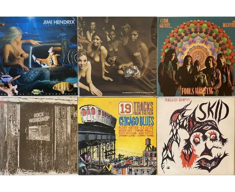 CLASSIC/ BLUES ROCK - LP PACK. A superb selection of 7 LPs, mostly classic/ blues rock. Also includes a cassette. Artists/ ti