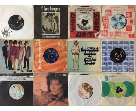 CLASSIC ROCK &amp; POP - 7" COLLECTION. All the classics with this collection of around 200 x 45s. Artists will include Alice