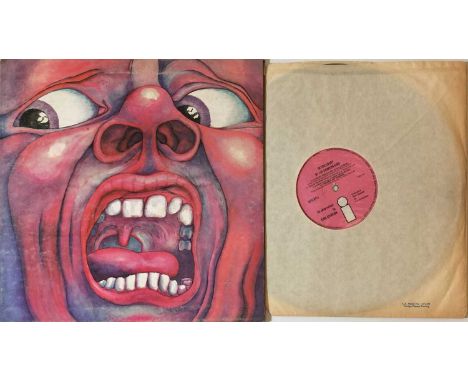 KING CRIMSON - IN THE COURT OF THE CRIMSON KING LP (UK PINK ISLAND - ILPS 9111). Here we have a beautiful original UK pressin