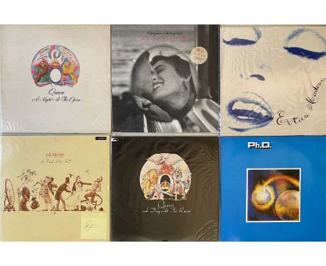 CLASSIC ROCK &amp; POP - LP COLLECTION. A smashing selection of around 110 LPs. Artists/ titles include Madonna - Erotica (93