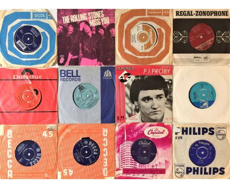 60s - ROCK/ POP/ BEAT 7" COLLECTION. Another quality collection of around 150 7" singles, mostly 60s rock/ pop &amp; beat. Ar