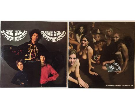 JIMI HENDRIX - ELECTRIC LADYLAND/ARE YOU EXPERIENCED LPs (EARLY/ORIGINAL UK PRESSINGS). Ace pack of 2 x early/original UK pre