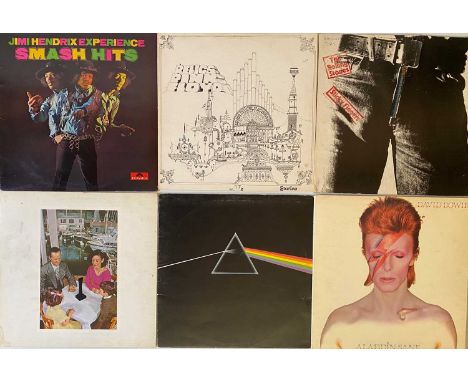 CLASSIC/ PROG - ROCK LPs. A quality collection of 18 LPs, all classic titles. Artists/ titles include The Rolling Stones inc 