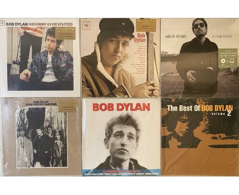 BOB DYLAN + RELATED - LPs. Here we have a lovely collection of 7 x LPs. Kicking things off we have Jakob Dylan - Seeing Thing