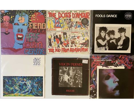 GOTH/ ALT ROCK - LPs/ 12"/ 7". A glorious collection of 68 LPs/ 12"/ 7". Artists/ titles include Virgin Prunes - Heresie (10"