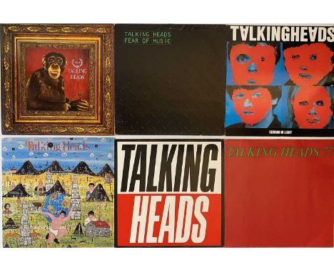 TALKING HEADS - LP COLLECTION. Great pack of 10 x original title LPs from Talking Heads. Titles are Remain In Light (SIR K 56