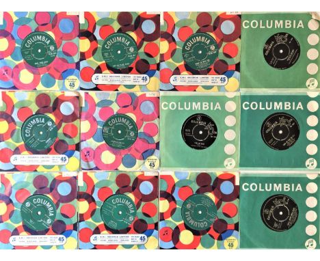 COLUMBIA - 7" COLLECTION. A marvellous genre-spanning collection of 51 7" singles released on Columbia. Artists/ titles inclu