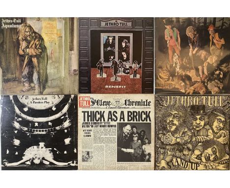 JETHRO TULL - STUDIO LP PACK. A quality selection of 10 LPs by Jethro Tull including their first 9 studio albums. Titles incl