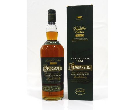 CRAGGANMORE DISTILLERS EDITION 1984Cragganmore combines nicely with Ex-Port Wine Cask in the form of this Cragganmore Distill