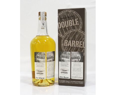 DOUGLAS LAING'S DOUBLE BARRELA bottle of 9 Year Old Blended Malt Scotch Whisky from Douglas Laing containing Ardbeg & Glenrot