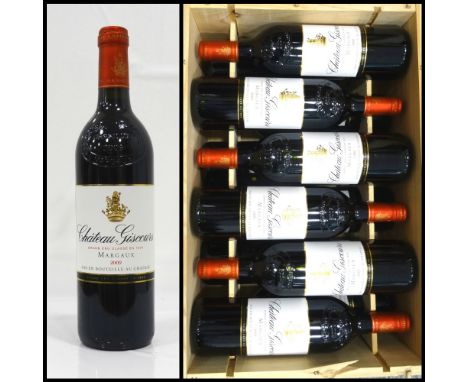 CHATEAU GISCOURS MARGAUX 2009A case of 12 bottles of Chateau Giscours Margaux 2009 Vintage.  750ml.  13% abv.  All with good 