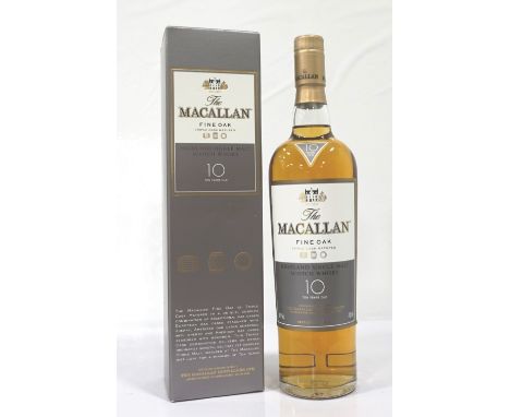 MACALLAN 10YO FINE OAKThe first Macallan to be not wholly matured in Sherry Oak casks.  Macallan 10 Year Old Single Malt Scot