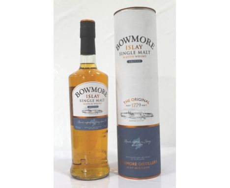 BOWMORE LEGENDA bottle of the Bowmore Legend Single Malt Scotch Whisky.  700ml.  40% abv.  In original tube.  Level bottom ne